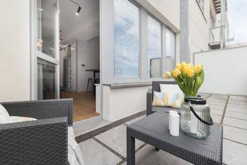 Фото номера Апартаменты с террасой Апартаменты Lofts Cracow Apartments - City Center г. Краков 25