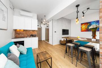 Фото номера Апартаменты с террасой Апартаменты Lofts Cracow Apartments - City Center г. Краков 3