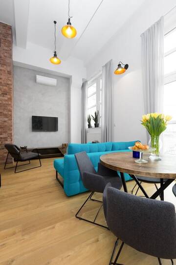 Фото номера Номер Лофт Делюкс Апартаменты Lofts Cracow Apartments - City Center г. Краков 3