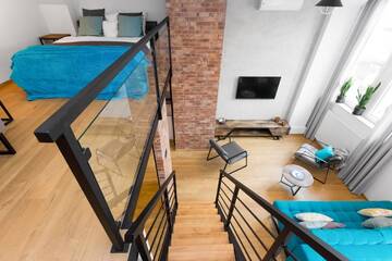 Фото номера Номер Лофт Делюкс Апартаменты Lofts Cracow Apartments - City Center г. Краков 2