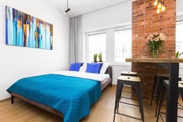 Фото номера Апартаменты с балконом Апартаменты Lofts Cracow Apartments - City Center г. Краков 4
