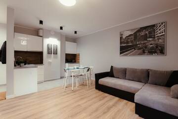 Фото номера Апартаменты с 1 спальней 1 Апартаменты Flower Residence г. Краков 6