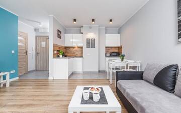 Фото номера Апартаменты с 1 спальней 1 Апартаменты Flower Residence г. Краков 15