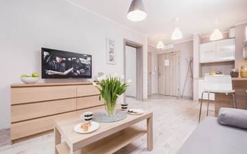 Фото номера Апартаменты с балконом 4 Апартаменты Flower Residence г. Краков 3