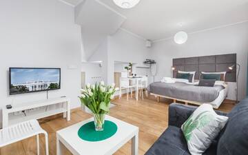 Фото номера Апартаменты-студио 17 Апартаменты Flower Residence г. Краков 3