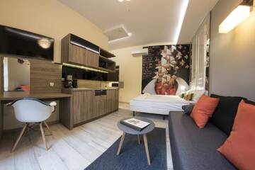 Фото номера Номер-студио Делюкс Апарт-отели Yourplace M57 Apartments г. Краков 13