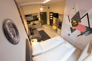 Фото номера Номер-студио Делюкс Апарт-отели Yourplace M57 Apartments г. Краков 27