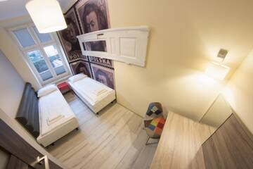 Фото номера Апартаменты с 3 спальнями Апарт-отели Yourplace M57 Apartments г. Краков 10