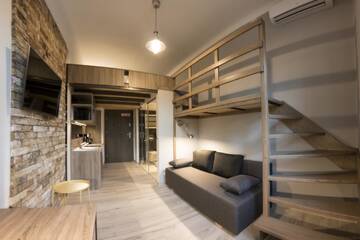 Фото номера Стандартный номер-студио Апарт-отели Yourplace M57 Apartments г. Краков 4