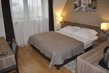 Фото номера Двухместный номер с 1 кроватью Отель Hotel Zakliki г. Краков 5