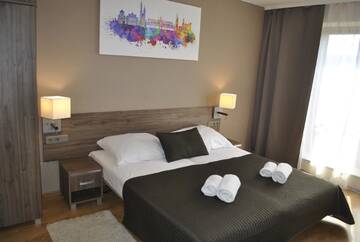 Фото номера Двухместный номер с 1 кроватью или 2 отдельными кроватями Отель Hotel Zakliki г. Краков 12