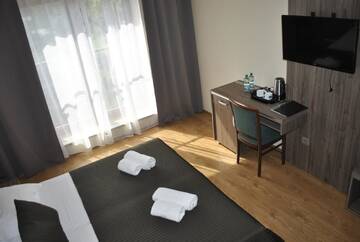 Фото номера Двухместный номер с 1 кроватью или 2 отдельными кроватями Отель Hotel Zakliki г. Краков 13