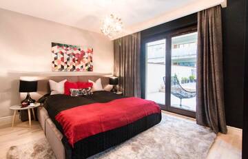Фото номера Апартаменты с террасой Апартаменты Kings City - Skawińska Apartment г. Краков 44