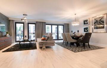 Фото номера Апартаменты с террасой Апартаменты Kings City - Skawińska Apartment г. Краков 12