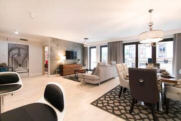 Фото номера Апартаменты с террасой Апартаменты Kings City - Skawińska Apartment г. Краков 7