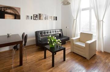 Фото номера Апартаменты с 1 спальней и гостиной Апартаменты Apartment Krakow Zegadłowicza г. Краков 24