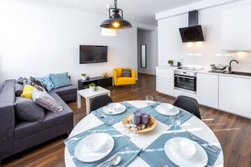 Фото номера Апартаменты с 1 спальней Апартаменты Arianska Residence г. Краков 4
