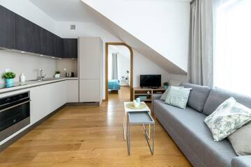 Фото номера Апартаменты с 2 спальнями Апартаменты Arianska Residence г. Краков 3