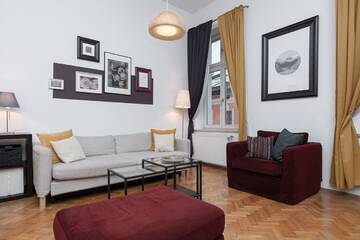Фото номера Двухкомнатные апартаменты Апартаменты Wawel Apartments - Jewish District г. Краков 4