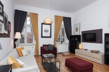 Фото номера Двухкомнатные апартаменты Апартаменты Wawel Apartments - Jewish District г. Краков 8