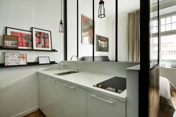 Фото номера Апартаменты Делюкс Апарт-отели FOUR STORIES APARTMENTS - Krasinskiego г. Краков 17