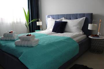 Фото номера Апартаменты Делюкс с сауной Апартаменты A11 Apartments &amp; SPA Dermique г. Краков 10