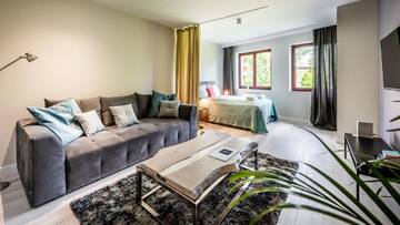 Фото номера Апартаменты Делюкс с видом на Вавельский замок Апартаменты A11 Apartments &amp; SPA Dermique г. Краков 3