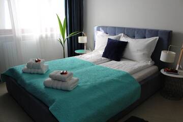 Фото номера Апартаменты Делюкс с сауной Апартаменты A11 Apartments &amp; SPA Dermique г. Краков 17