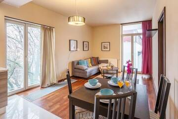 Фото номера Апартаменты с 1 спальней - Łobzowska 22 Апартаменты Centre Apartments-Old Town г. Краков 3