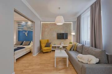Фото номера Апартаменты с балконом - Sławkowska 30 Street Апартаменты Centre Apartments-Old Town г. Краков 3
