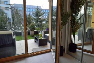 Фото номера Апартаменты с террасой Апартаменты Garden Apartment Cracow- Shopping Mall 1min, Underground Parking, Family Friendly, City Center г. Краков 41