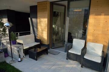 Фото номера Апартаменты с террасой Апартаменты Garden Apartment Cracow- Shopping Mall 1min, Underground Parking, Family Friendly, City Center г. Краков 45