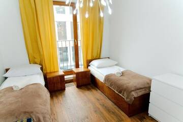 Фото номера Апартаменты с 2 спальнями Апартаменты P&amp;J Apartments Lubicz г. Краков 49