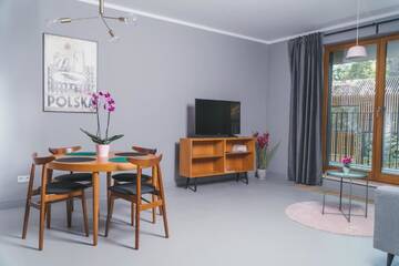 Фото номера Апартаменты с 2 спальнями Апартаменты P&amp;J Apartments Lubicz г. Краков 25