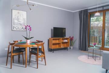 Фото номера Апартаменты с 2 спальнями Апартаменты P&amp;J Apartments Lubicz г. Краков 11