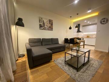 Фото номера Апартаменты с 1 спальней Апартаменты P&amp;J Apartments Lubicz г. Краков 10