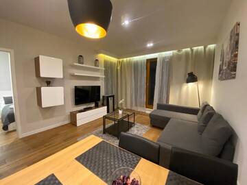 Фото номера Апартаменты с 1 спальней Апартаменты P&amp;J Apartments Lubicz г. Краков 7