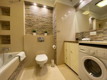 Фото номера Апартаменты с 1 спальней Апартаменты P&amp;J Apartments Lubicz г. Краков 14