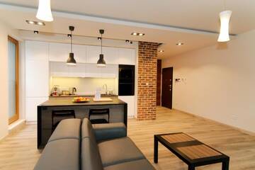 Фото номера Апартаменты с 2 спальнями Апартаменты P&amp;J Apartments Lubicz г. Краков 18