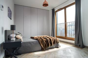 Фото номера Апартаменты с 1 спальней Апартаменты P&amp;J Apartments Lubicz г. Краков 16