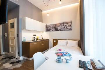Фото номера Апартаменты-студио (для 2 взрослых) Апартаменты Cracow Apartaments II г. Краков 49