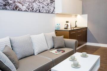 Фото номера Апартаменты с 1 спальней (для 4 взрослых) Апартаменты Cracow Apartaments II г. Краков 8
