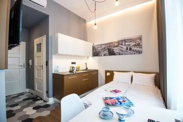Фото номера Апартаменты-студио (для 2 взрослых) Апартаменты Cracow Apartaments II г. Краков 9