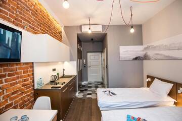 Фото номера Апартаменты-студио (на 3 взрослых) Апартаменты Cracow Apartaments II г. Краков 4