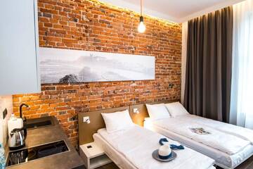 Фото номера Апартаменты-студио (для 4 взрослых) Апартаменты Cracow Apartaments II г. Краков 4