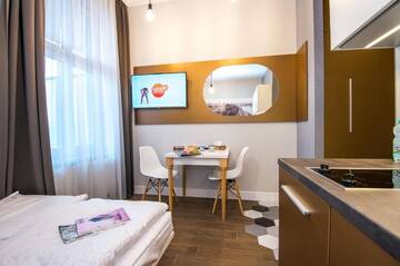Фото номера Апартаменты-студио (для 2 взрослых) Апартаменты Cracow Apartaments II г. Краков 40