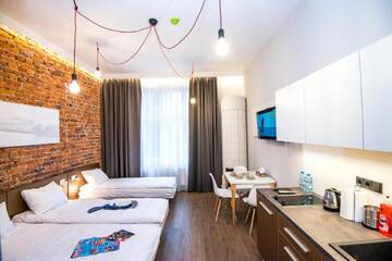 Фото номера Апартаменты-студио (на 3 взрослых) Апартаменты Cracow Apartaments II г. Краков 11