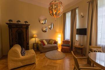 Фото номера Апартаменты с 1 спальней Апартаменты Kazimierz Luxury Apartment г. Краков 31