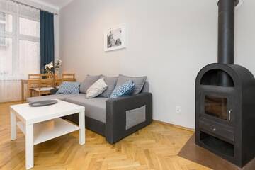 Фото номера Апартаменты «Риверсайд» с 1 спальней – 1-й этаж Апартаменты Wawel Apartments - Riverside Castle г. Краков 8