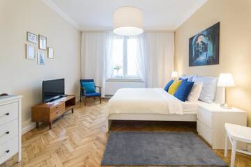 Фото номера Апартаменты с 2 спальнями Апартаменты Smile Apartments г. Краков 20